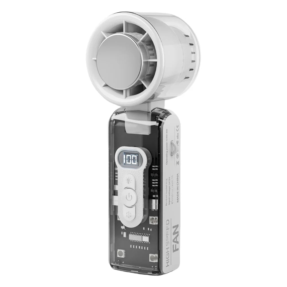 Rechargeable Foldable Turbo Fan