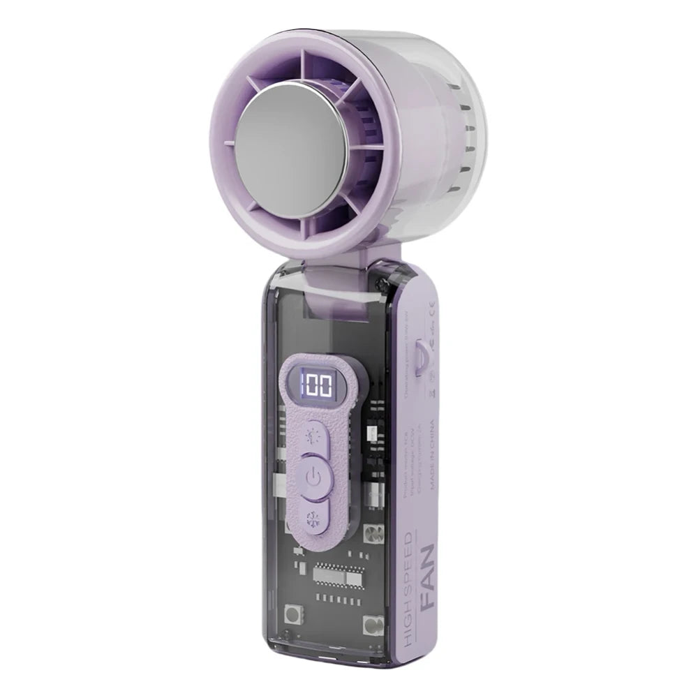 Rechargeable Foldable Turbo Fan